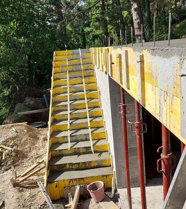 Travaux de maçonnerie réalisés par SYNERGY Construction à Saint-Genis-les-Ollières 